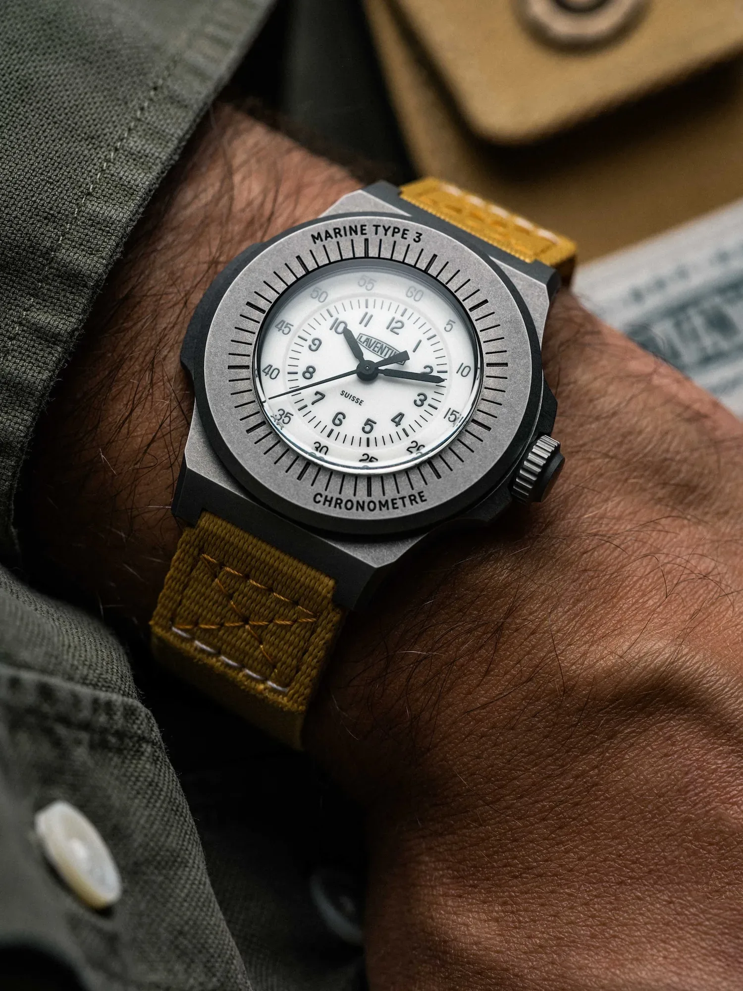 Neverjetno lepa – Laventure Marine Type 3 Chronometer: Titanov orjak, ki je preveč kul za eleganco