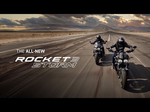 Nevihta prihaja: Triumph Rocket 3 Storm Edition