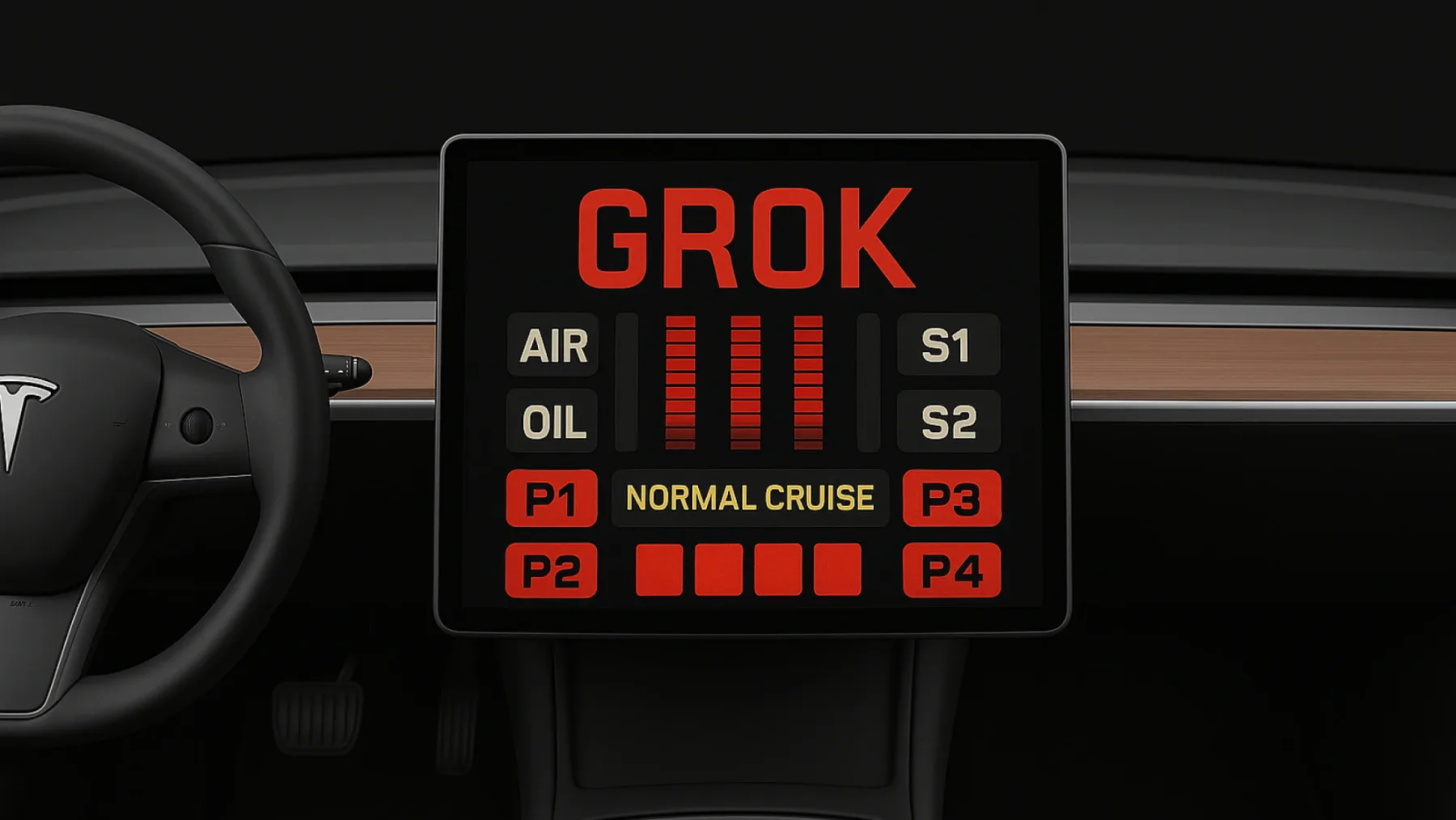 Night Rider 2.0: Grok xAI prihaja v Tesla vozila – in je zabavnejši kot KITT iz 80-ih