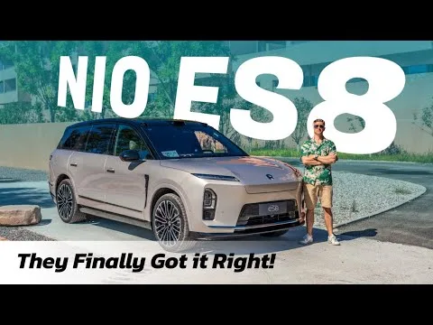 NIO ES8 2025: kitajski električni kolos, ki vas bo naredil za kralja družinskih potovanj