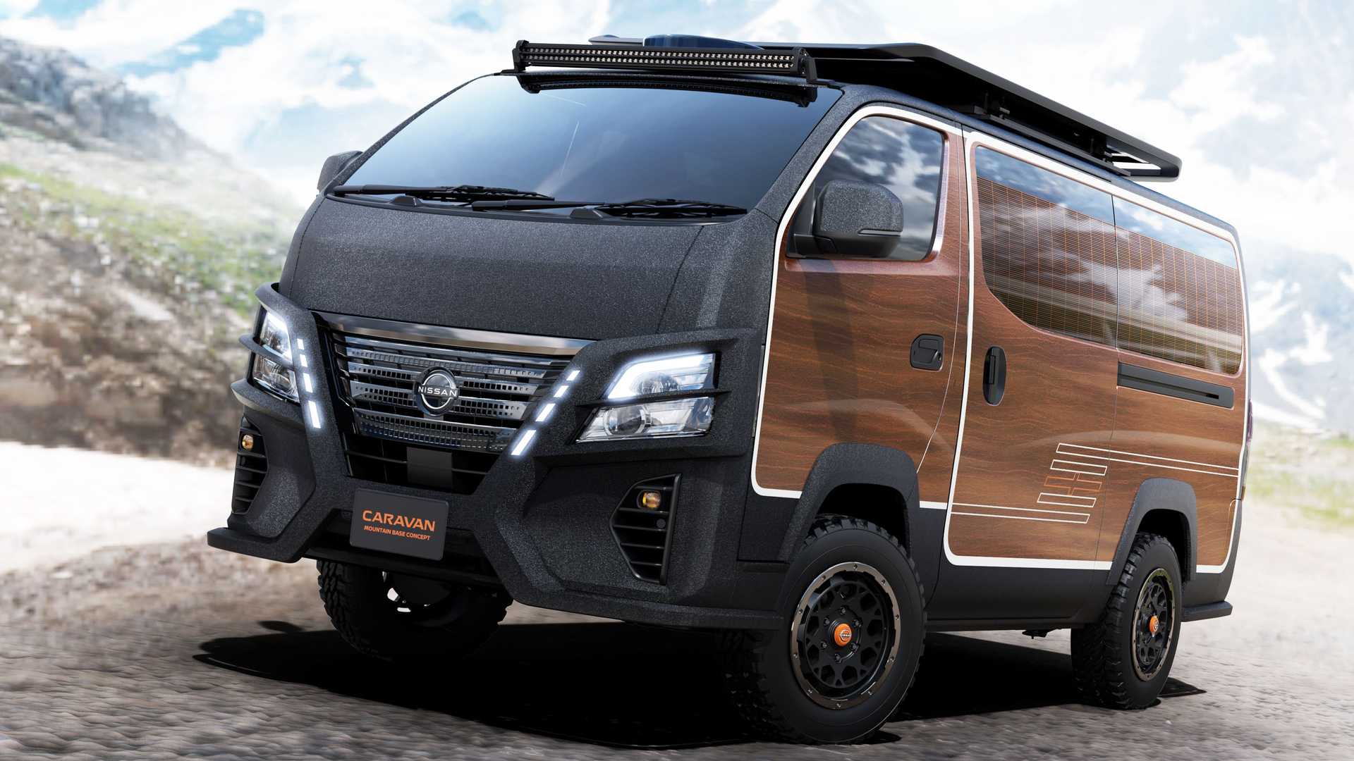Nissan Caravan Mountain Base in Nissan Caravan Myroom: koncepta privlačna za pustolovce