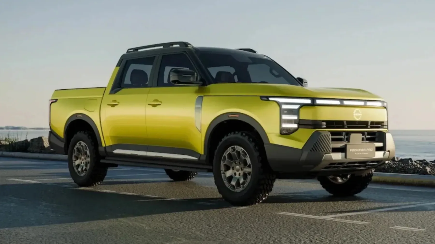 Nissan Frontier Pro: Priključno-hibridni poltovornjak z več kot 400 KM