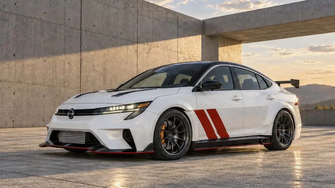 Nissan Sentra Spec-V Concept: 300 KM, ročni menjalnik in zavore iz GT-R za oživitev legende