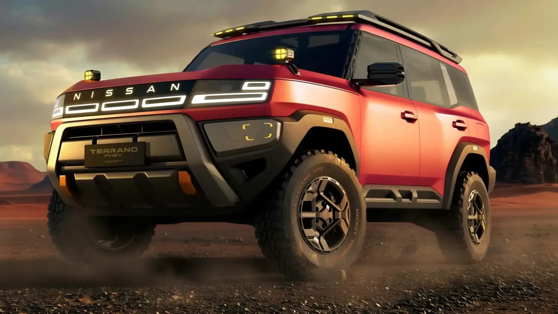 Nissan Terrano PHEV: vrnitev legende, ki je Ameriki pokazala srednji prst