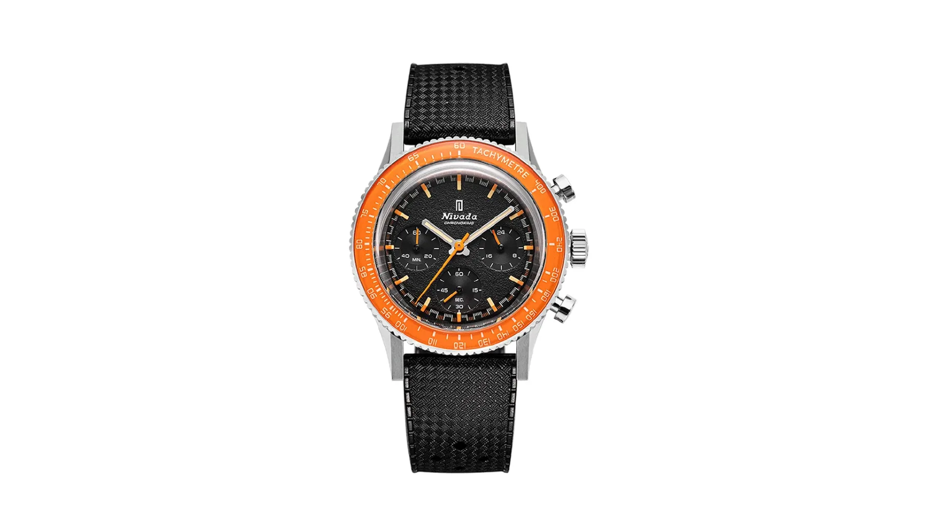 Nivada Grenchen CHRONOKING MECAQUARTZ – INTER BEZEL: Retro stil z moderno inovacijo – zamenljive lunete!