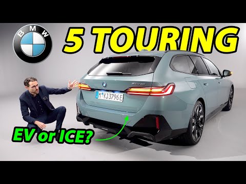 Nova BMW Serija 5 Touring 2024: ta električni karavan ima 601 konjev