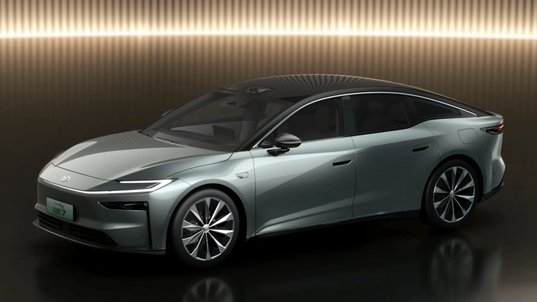 Nova Toyota bZ7: Električna limuzina, ki želi prevzeti kitajski prestol