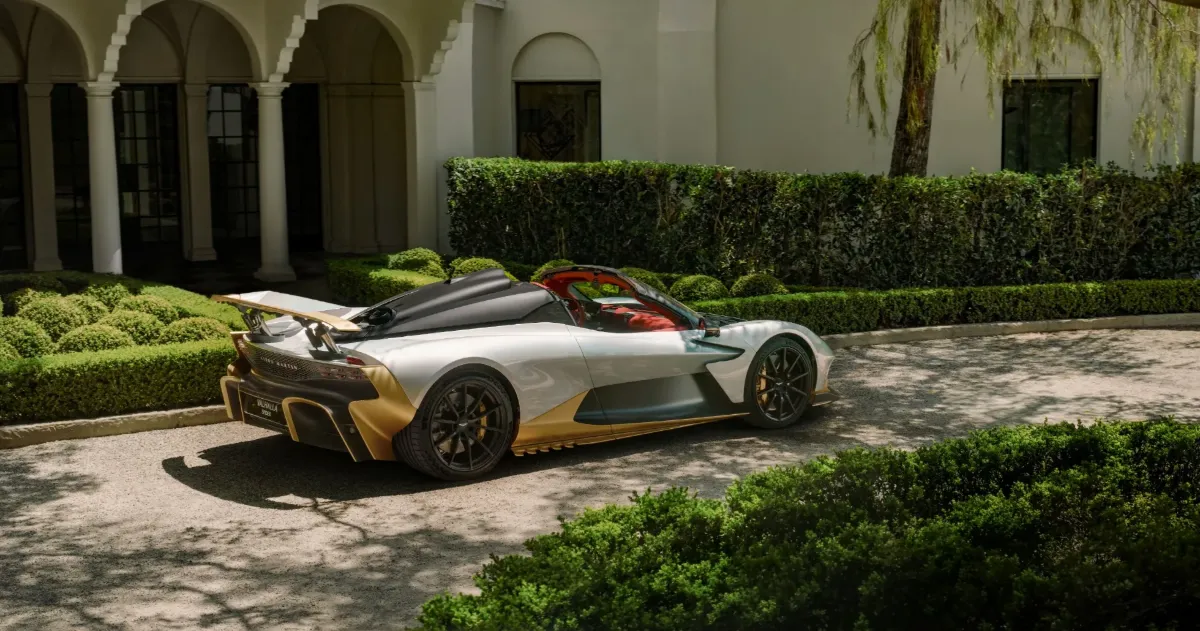 Novi Aston Martin Valhalla Spider: 1.064 konjev in 349 km/h z odprto streho – slika 1