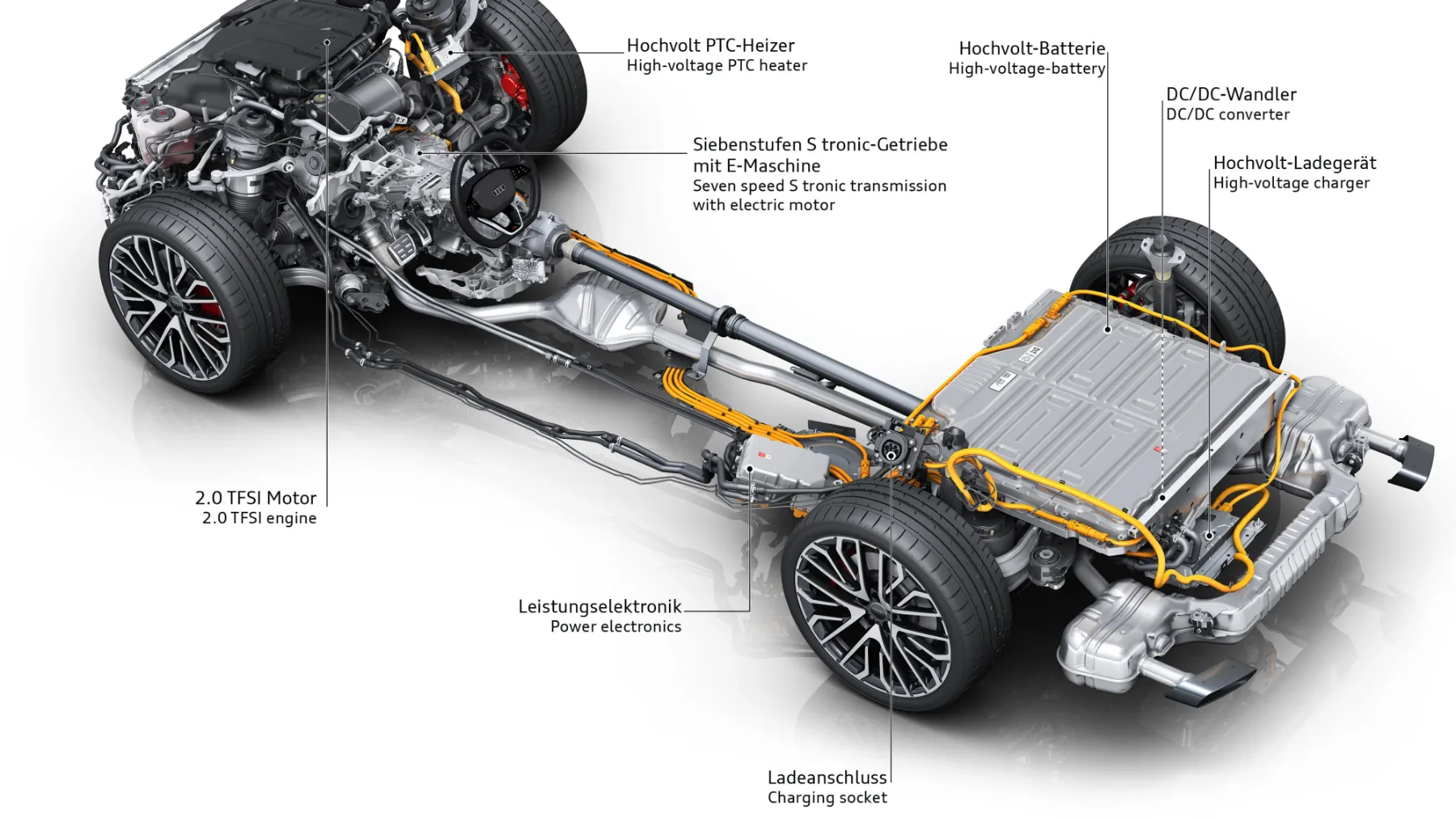 Novi Audi A6 e-hybrid: prihodnost pelje tiho in diši po bencinu, ki ga ne porabi med tednom