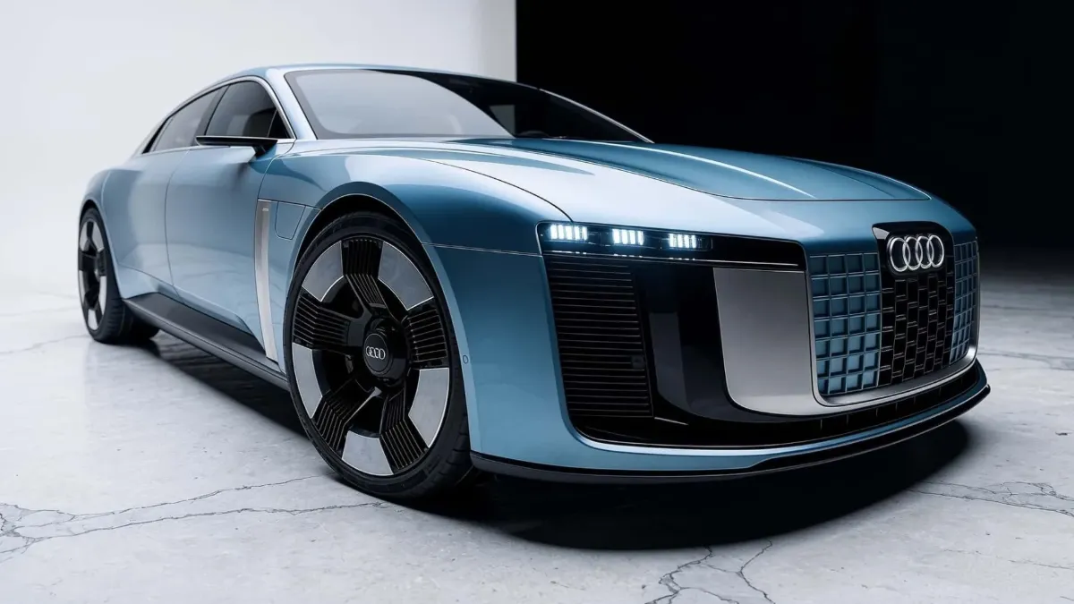 Novi Audi A8 Concept C: Kako bi morala biti videti nemška direktorska limuzina, ko odvrže odvečni kič – slika 4