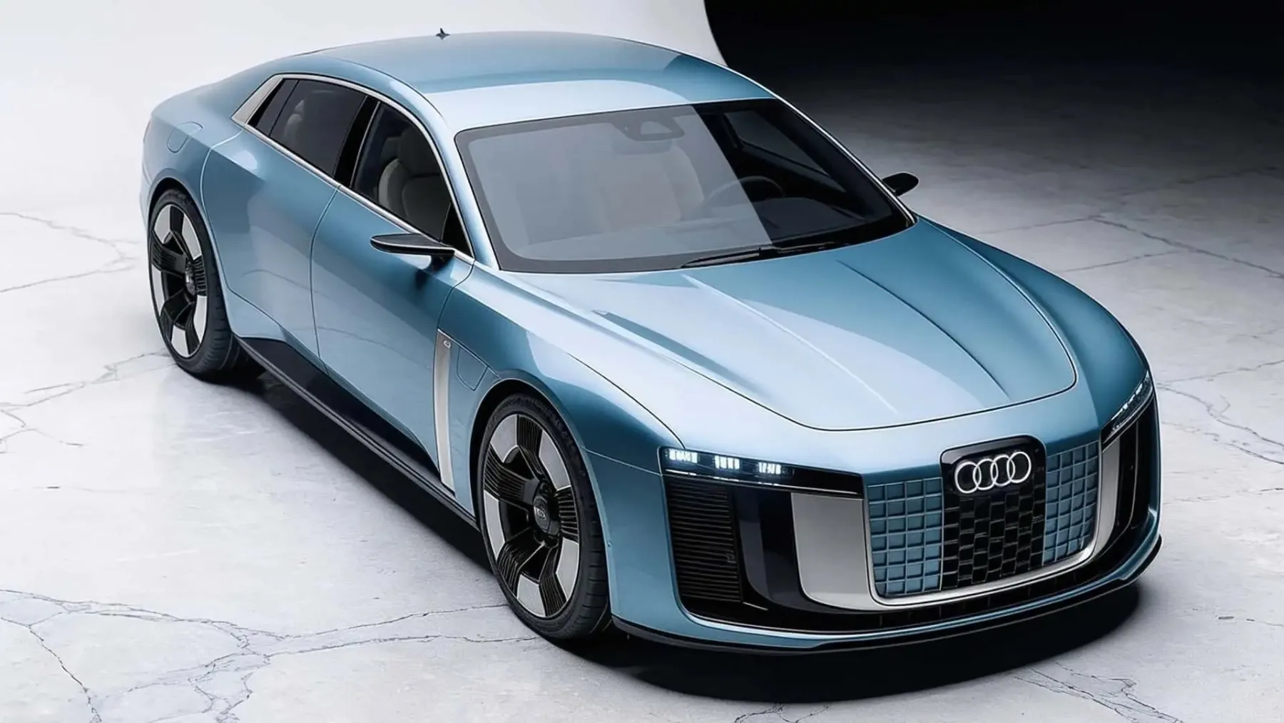 Novi Audi A8 Concept C: Kako bi morala biti videti nemška direktorska limuzina, ko odvrže odvečni kič