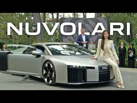 Novi Audi Nuvolari 2026: Ko Audi izboljša Lamborghinija in z 987 konji zasenči originalnega Veyrona