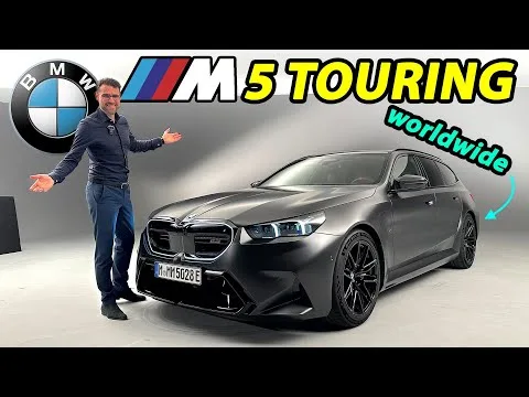 Novi BMW M5 Touring (2024): Najmočnejši karavan na svetu, obtežen z več kot 2,5 tone hibridne moči