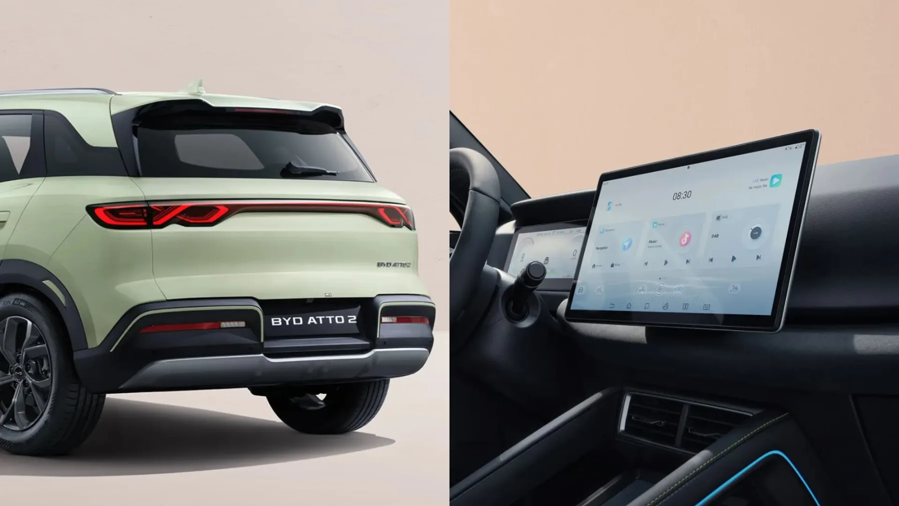 Novi BYD Atto 2 – pod 30.000 evri za kitajskega izzivalca evropskih SUV-jev z vrtljivim zaslonom in karaoke funkcijo