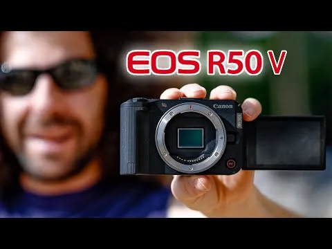 Novi Canon EOS R50 V: Nova vstopna kamera za ustvarjalce videov z ambicijo