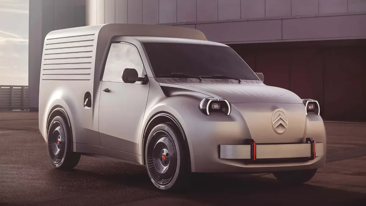 Novi Citroën 2CV Fourgonnette Concept: Legendarna »škatla« se vrača kot popolni električni šarmer – slika 7