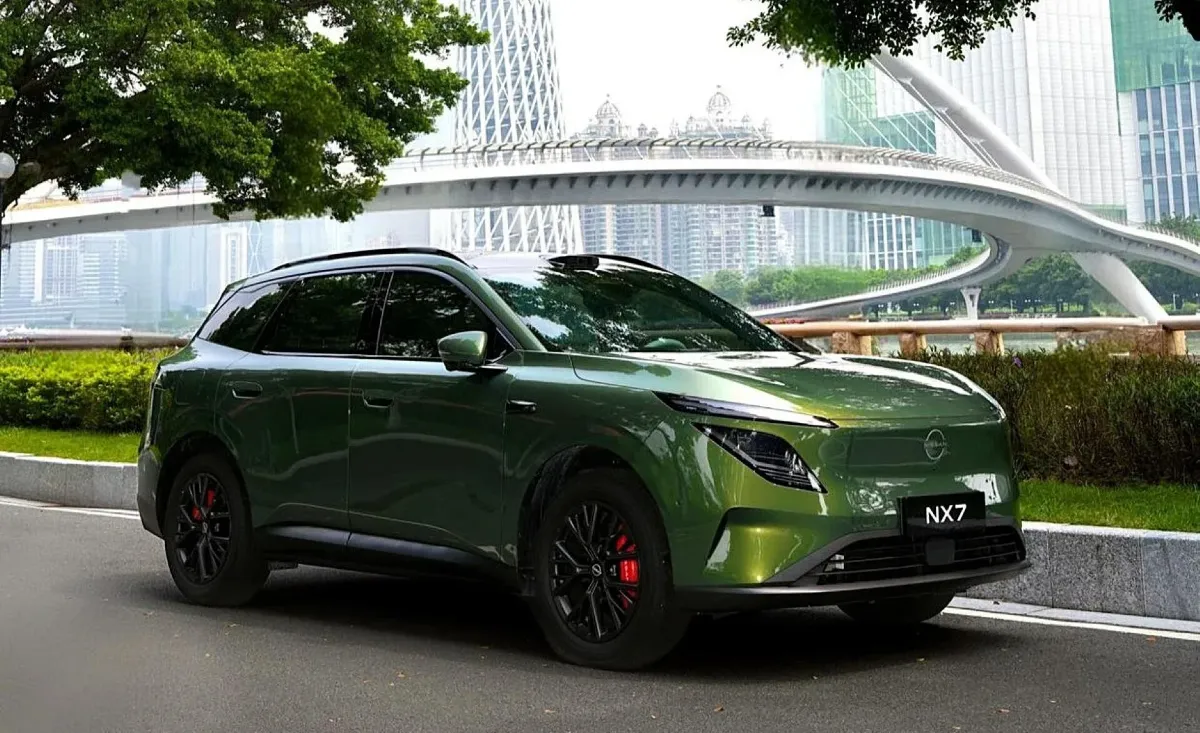 Novi Dongfeng Nissan NX7: Pametni hibridni SUV s tehnologijo LiDAR, ki obljublja teden dni vožnje brez kapljice bencina – slika 2