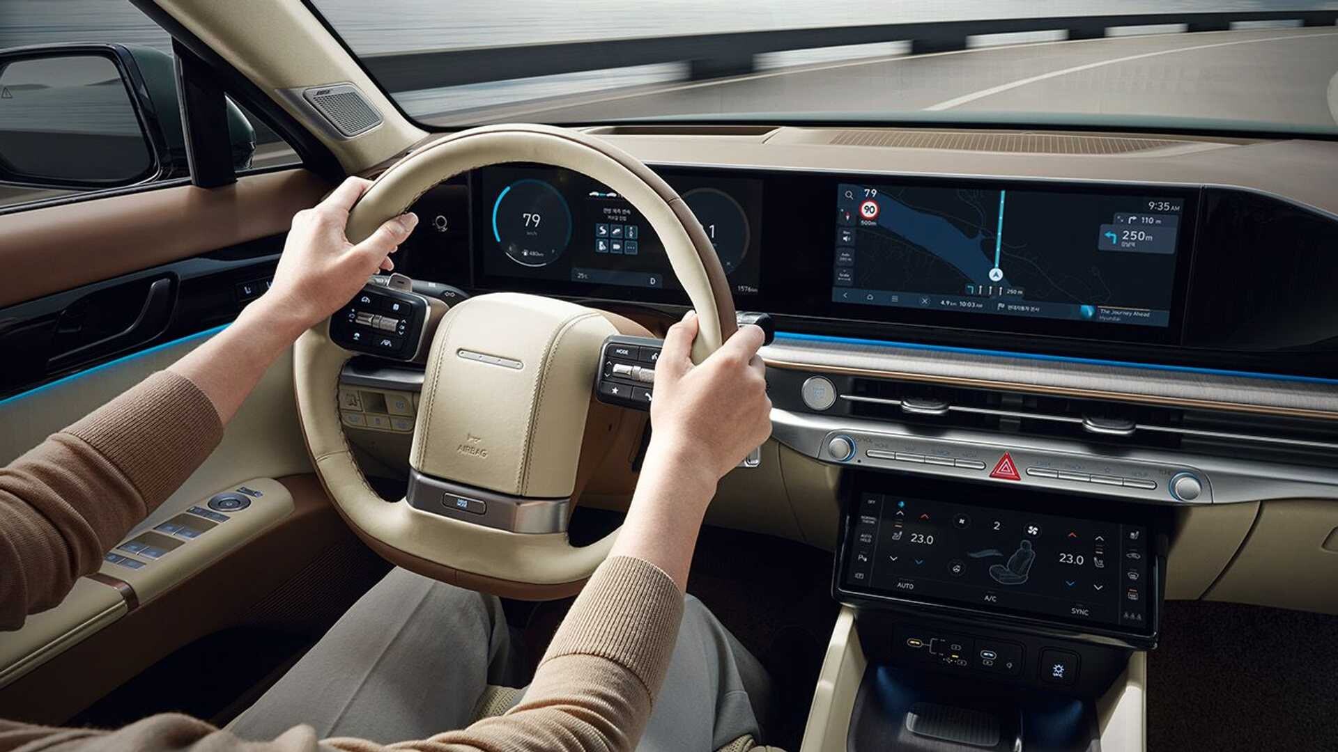 Novi Hyundai Grandeur: luksuzna limuzina, kot huda konkurenca za tekmeca Genesis G80