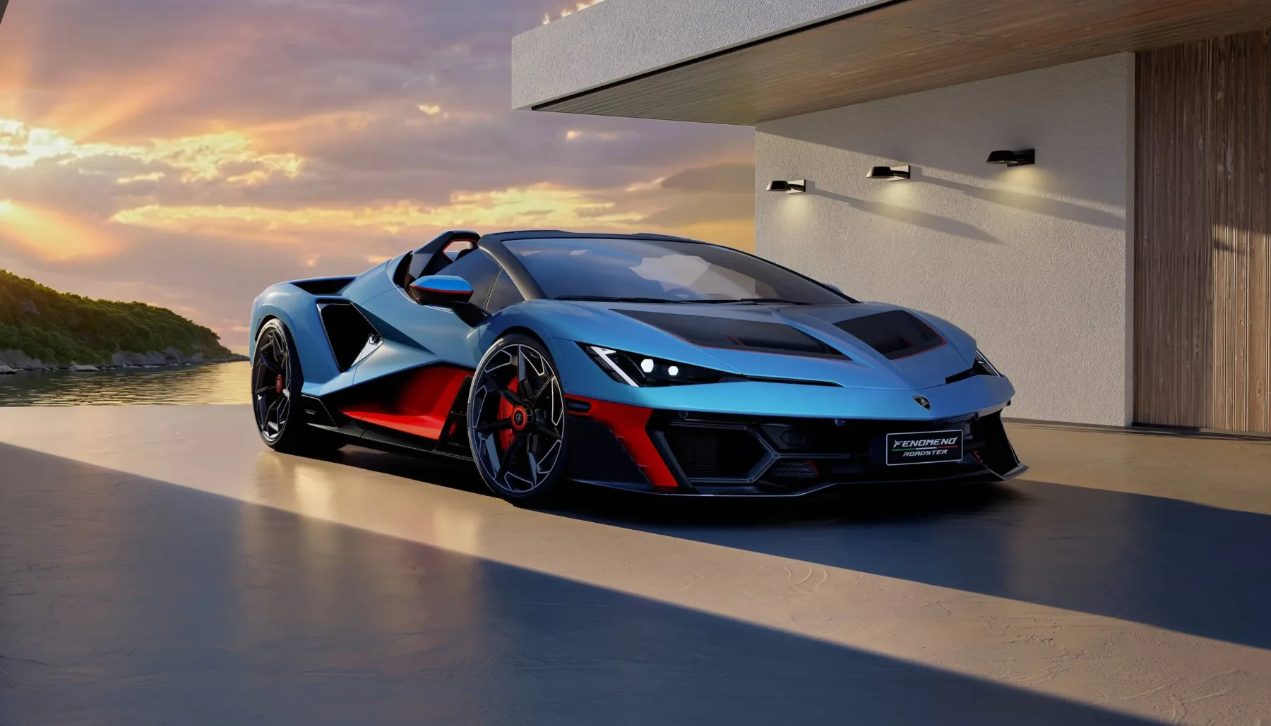 Novi Lamborghini Fenomeno Roadster: 1.065-konjski vihar, ki vam bo sčesal lase in odpihnil razum