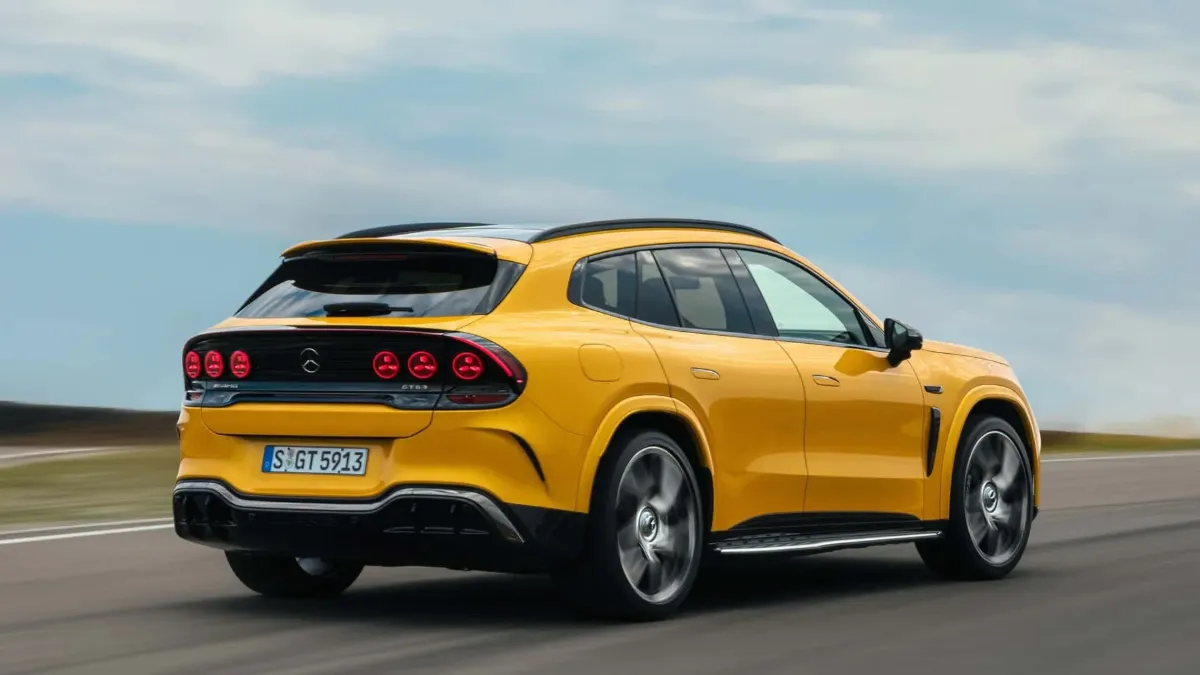 Novi Mercedes-AMG GT SUV: Električna pošast z 1.153 KM, tremi motorji in polnjenjem s 710 kW – slika 1