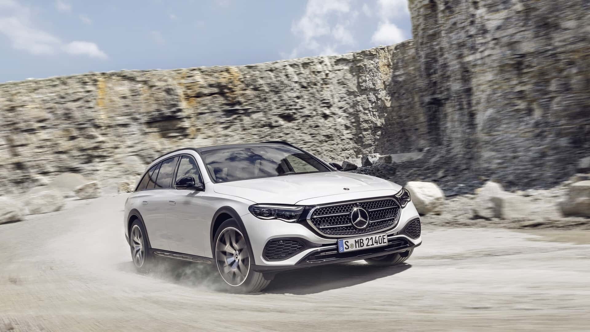 Novi Mercedes-Benz E-Class All-Terrain 2024: vozilo za vse terene, po meri arhitektov in inženirjev