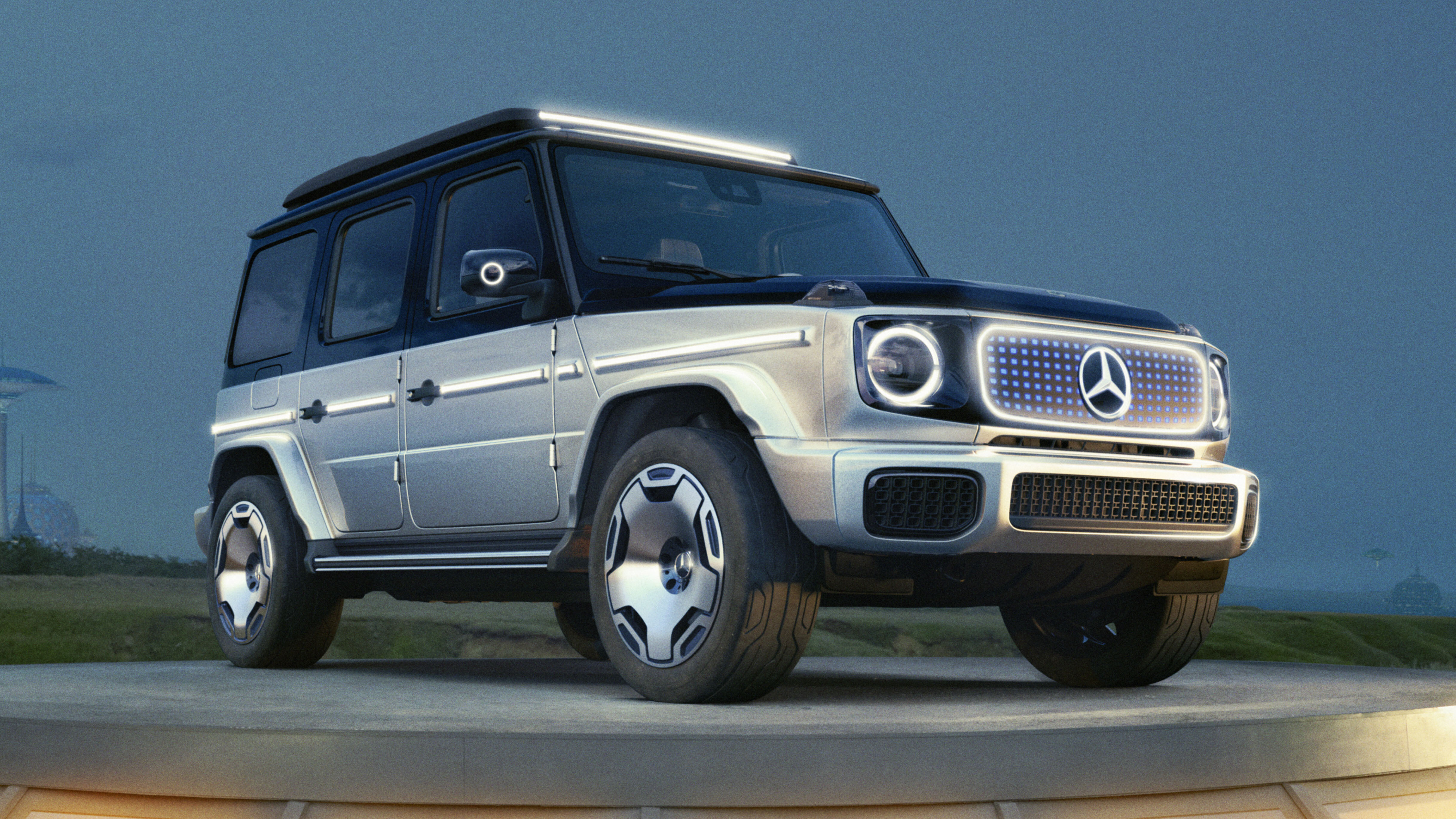Novi Mercedes-Benz EQG: legendarni Mercedes, oče vseh SUV razkrit