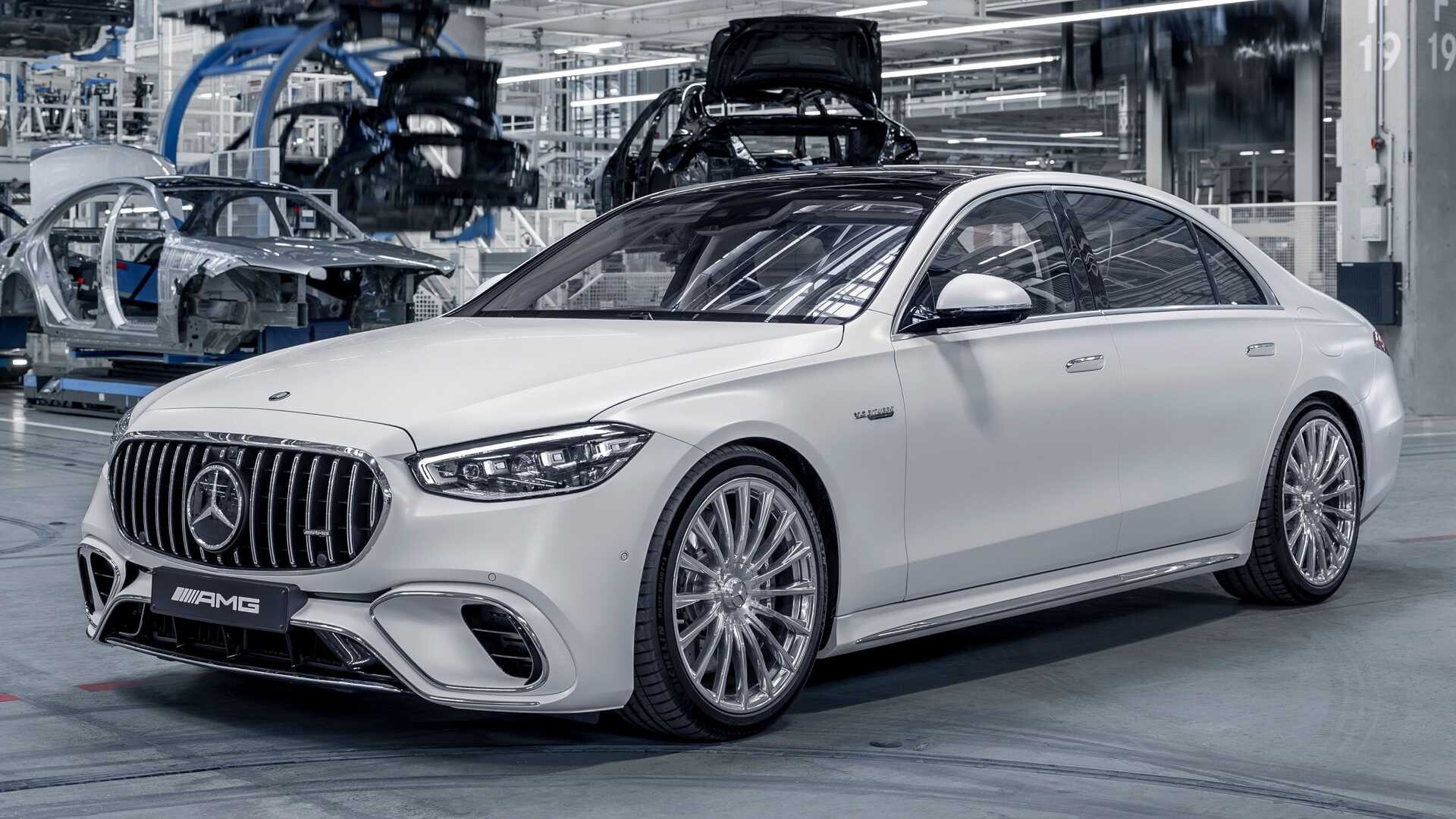 Novi Mercedes-Benz S63 e AMG – Performance Edition 1: popolnoma podivjani hibridni luksuz