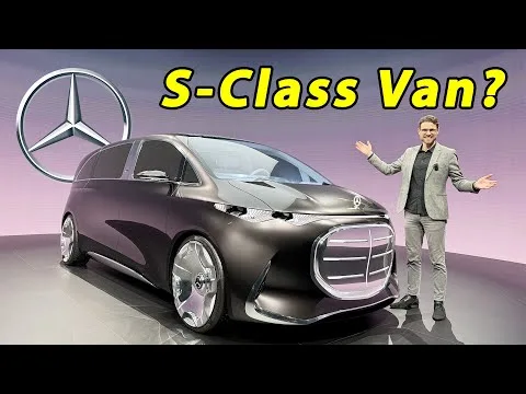 Novi Mercedes-Benz VLS 2026 (The Vision V): električna super limuzina, ki je pravzaprav superkombi