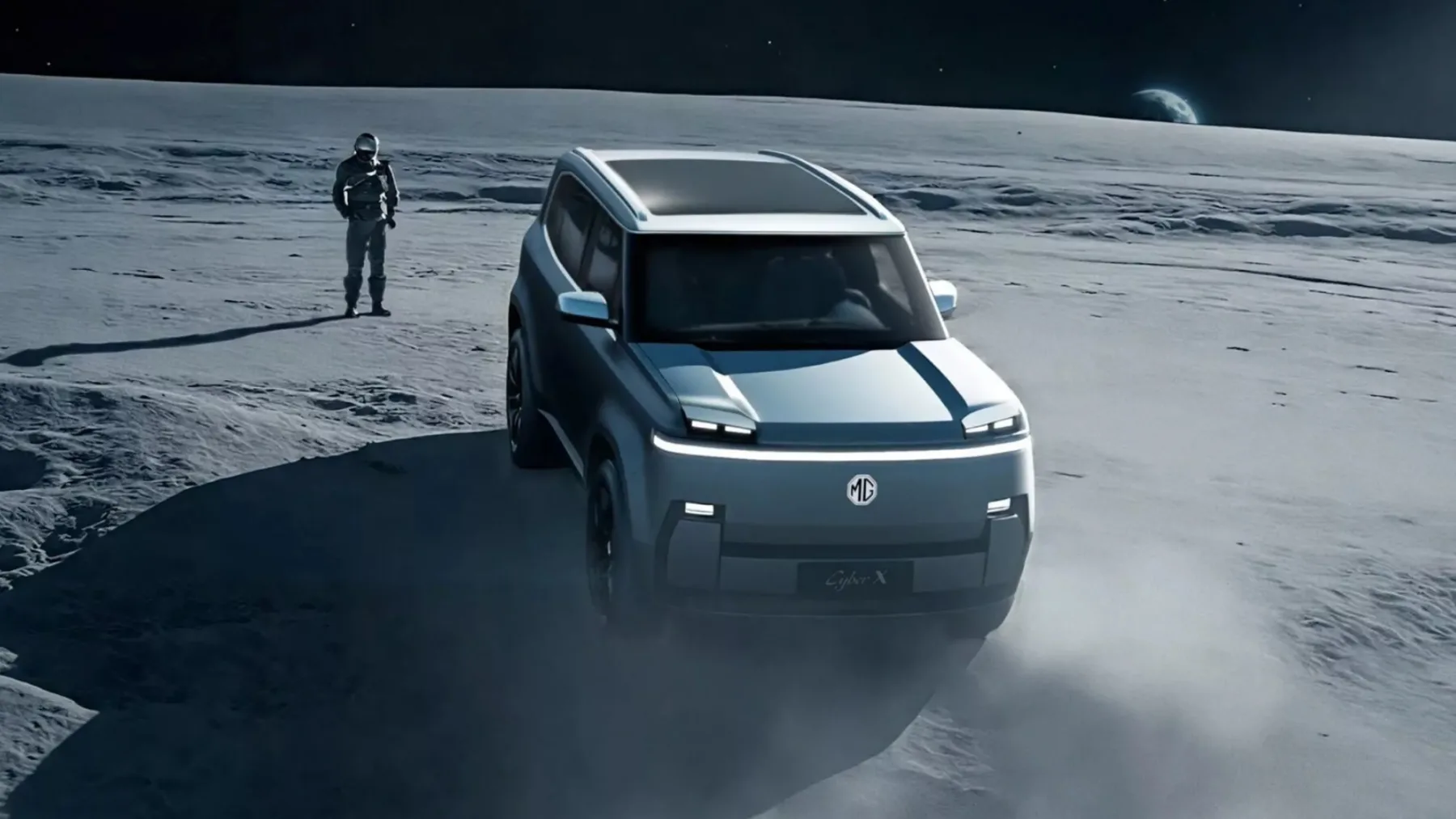 Novi MG CyberX – električni SUV, ki oživlja duh Land Cruiserja in Ferrari Testarosse
