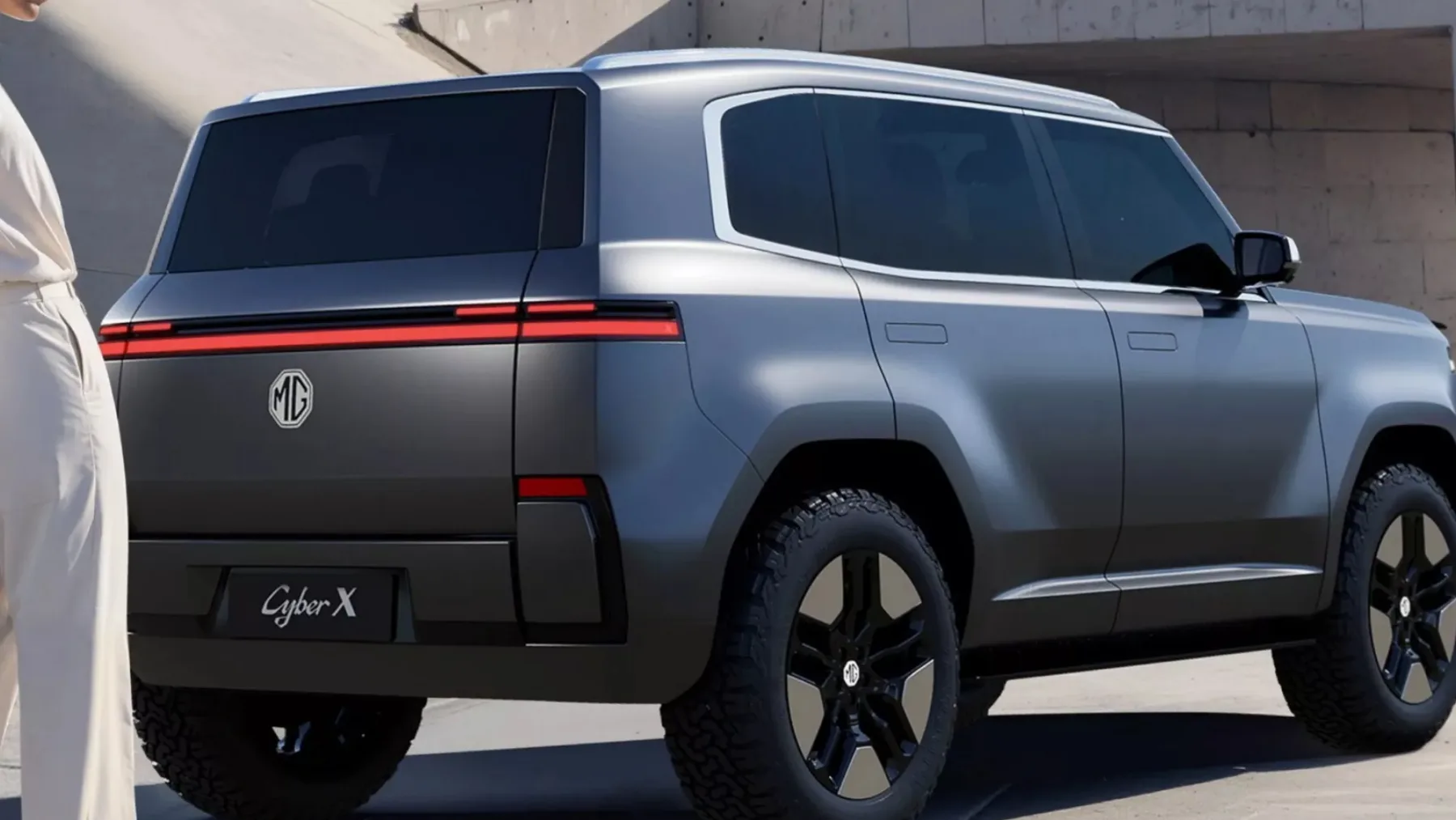 Novi MG CyberX – električni SUV, ki oživlja duh Land Cruiserja in Ferrari Testarosse