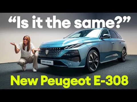 Novi Peugeot 308 in 308 SW 2025: Francoski lev z osvetljenim nasmeškom in električnim ugrizom