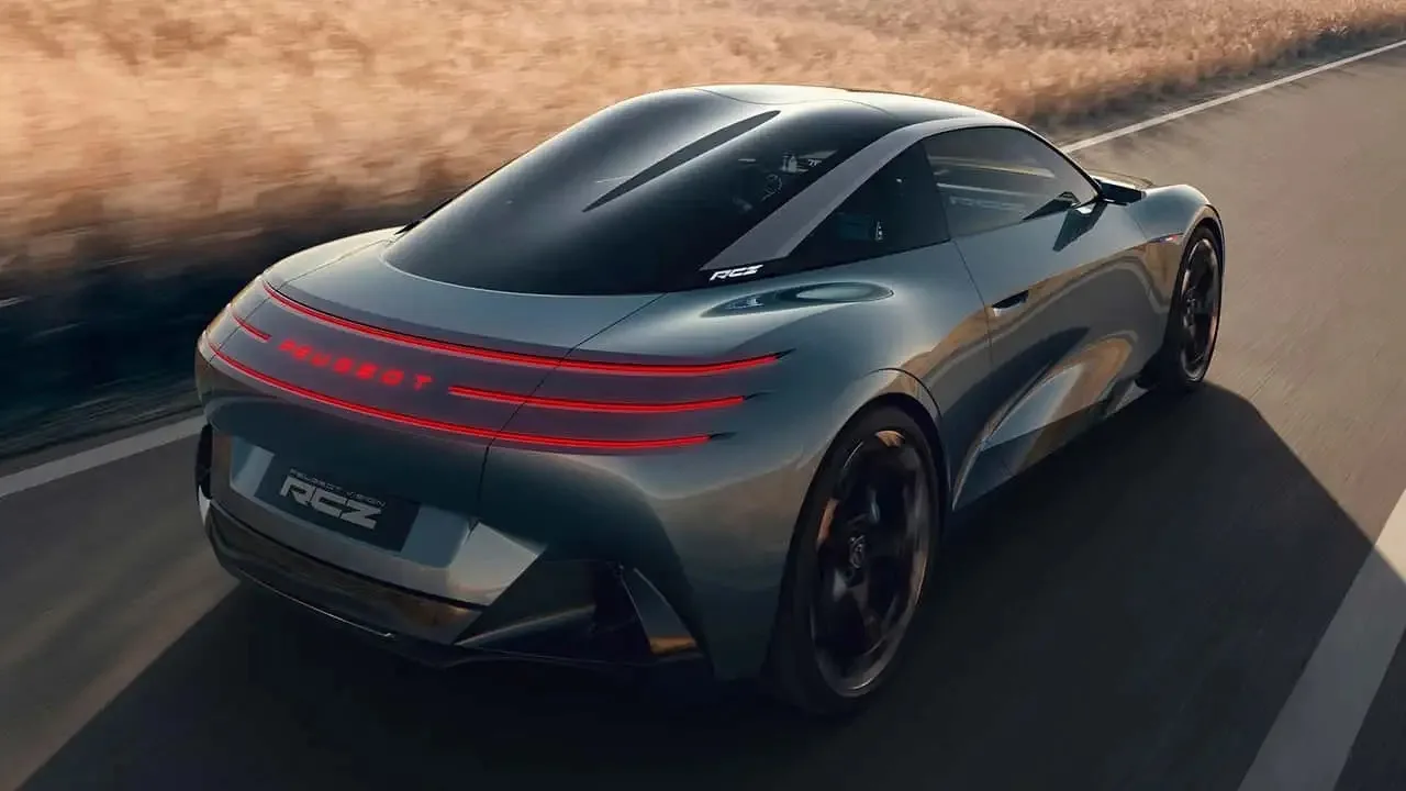 Novi Peugeot RCZ Vision: evropski električni kupe