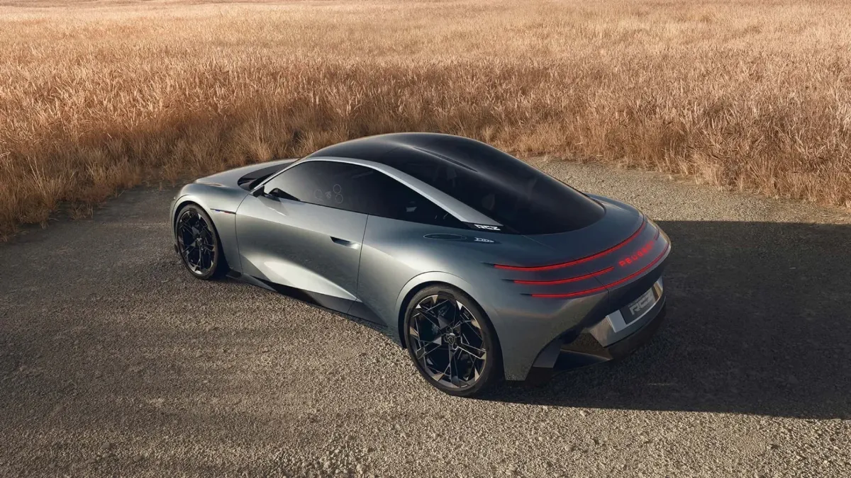 Novi Peugeot RCZ Vision: evropski električni kupe – slika 1