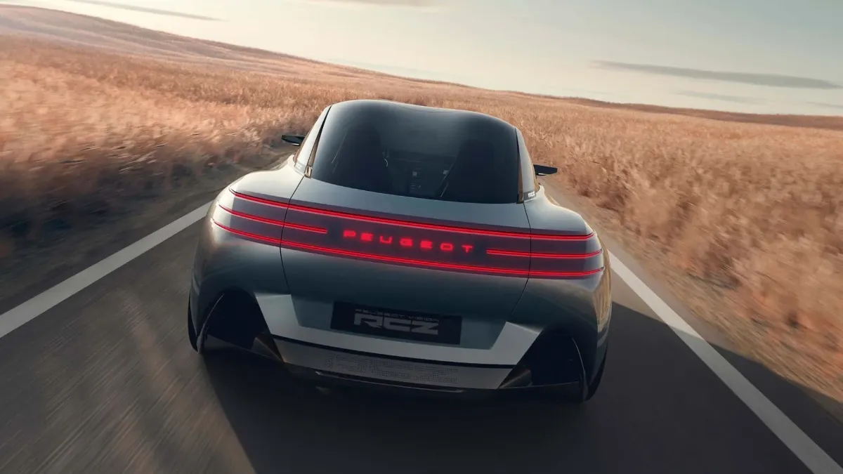 Novi Peugeot RCZ Vision: evropski električni kupe – slika 4
