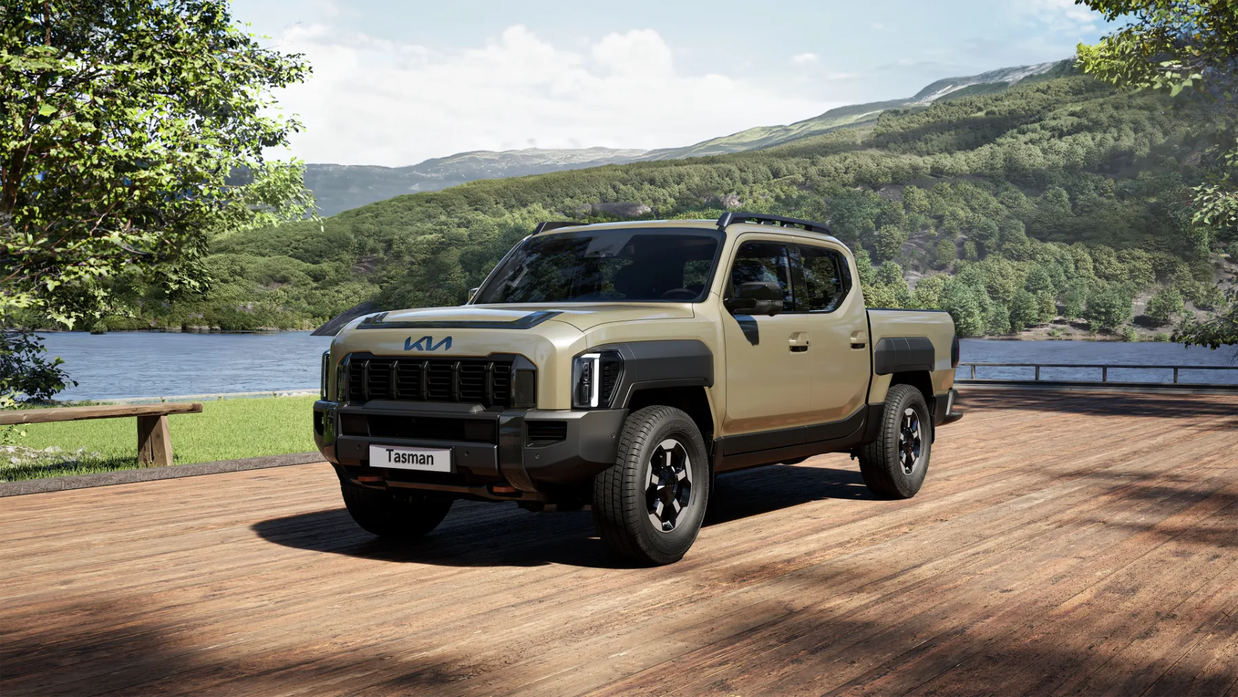 Novi pickup Kia Tasman: nova dimezija in drugačen pristop