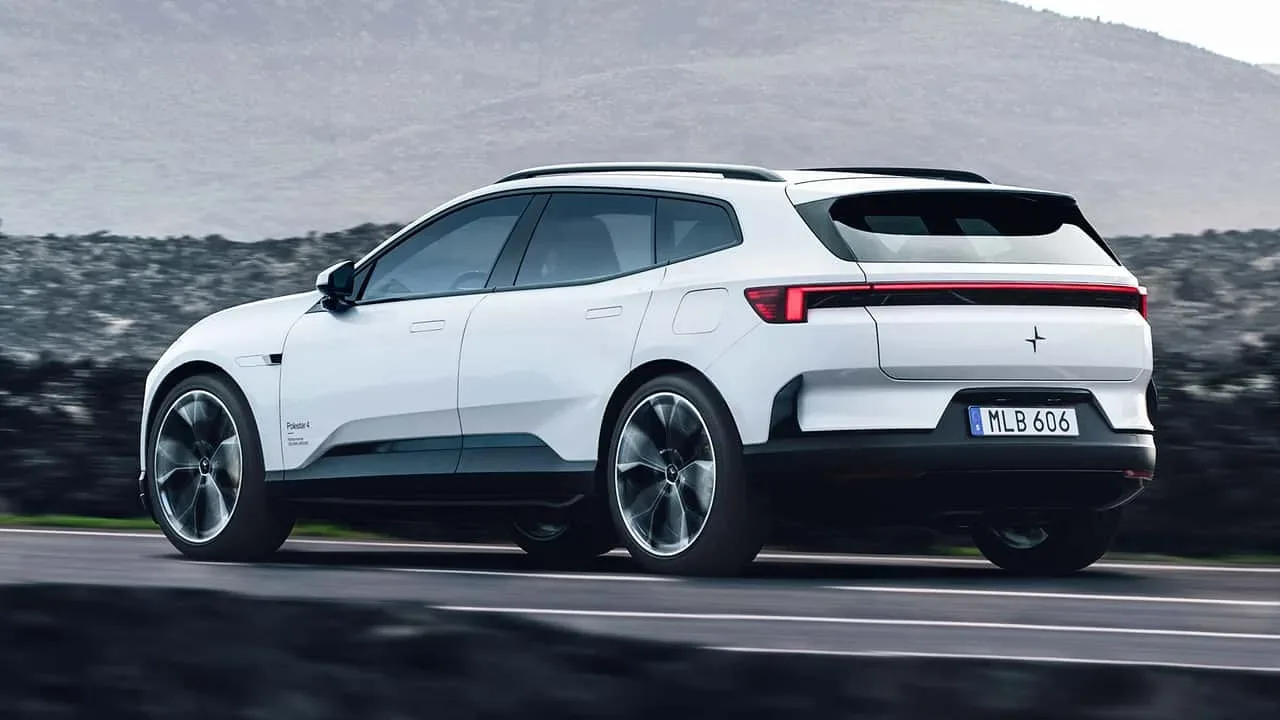 Novi Polestar 4 SUV (2027): Švedski električni karavan, ki si upa imeti zadnje steklo
