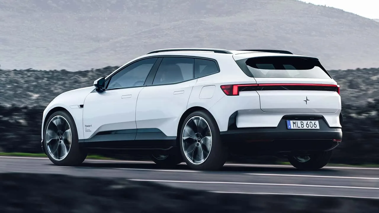 Novi Polestar 4 SUV (2027): Švedski električni karavan, ki si upa imeti zadnje steklo