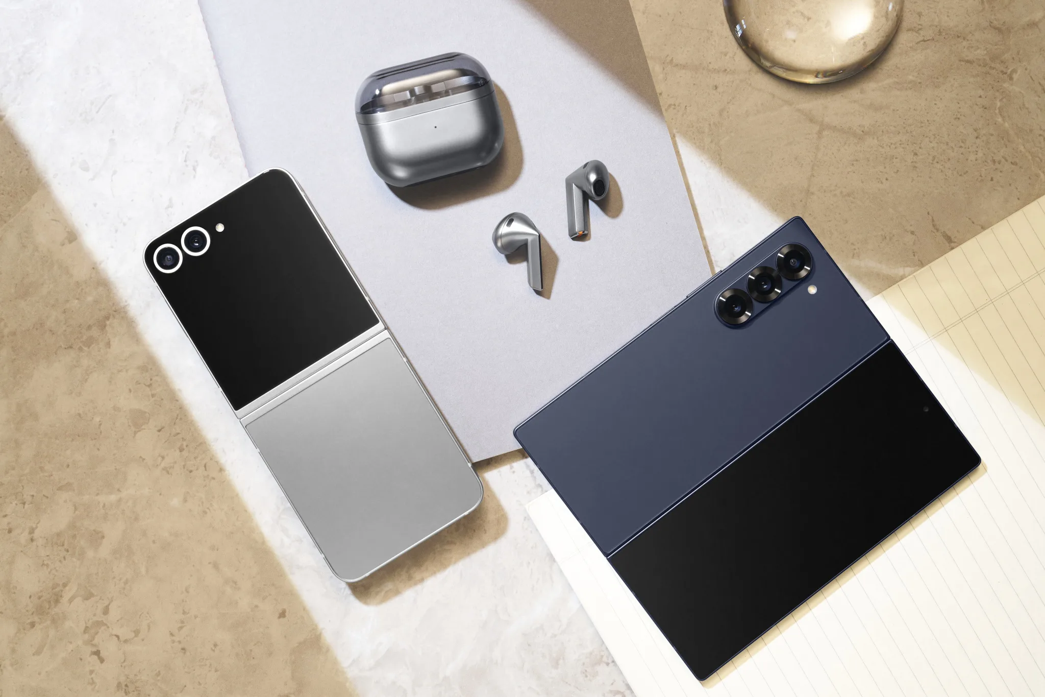 Novi Samsung Galaxy Z Fold6 in Galaxy Z Flip6: tehnološki čudeži umetne inteligence s prepogljivimi zasloni