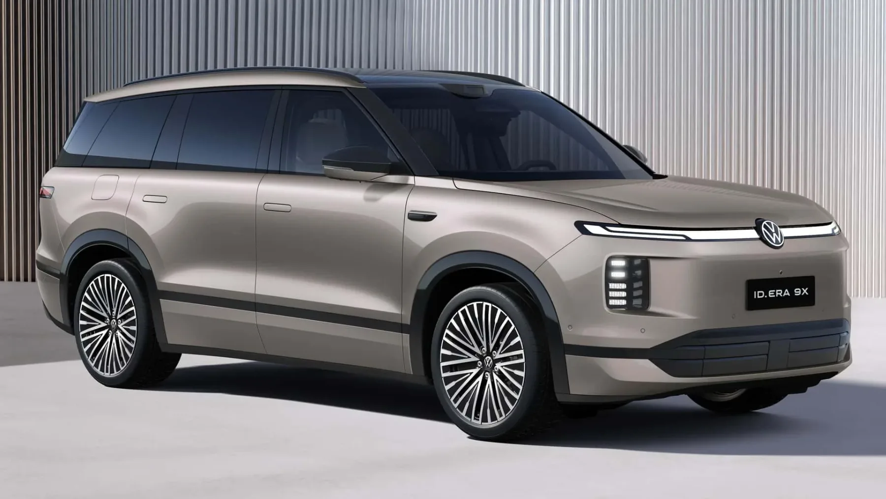 Novi Volkswagen ID. ERA 9X: Ogromen SUV in prvi električni VW z lastno bencinsko elektrarno