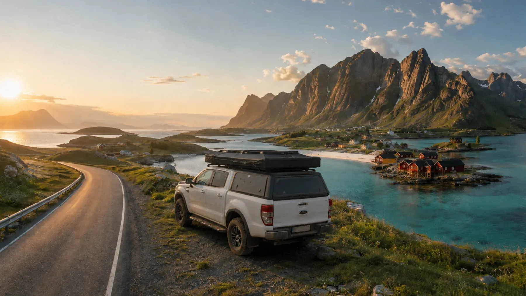 Od Slovenije do arktičnega raja: 22-dnevni družinski road trip do Lofotov z overland vozilom