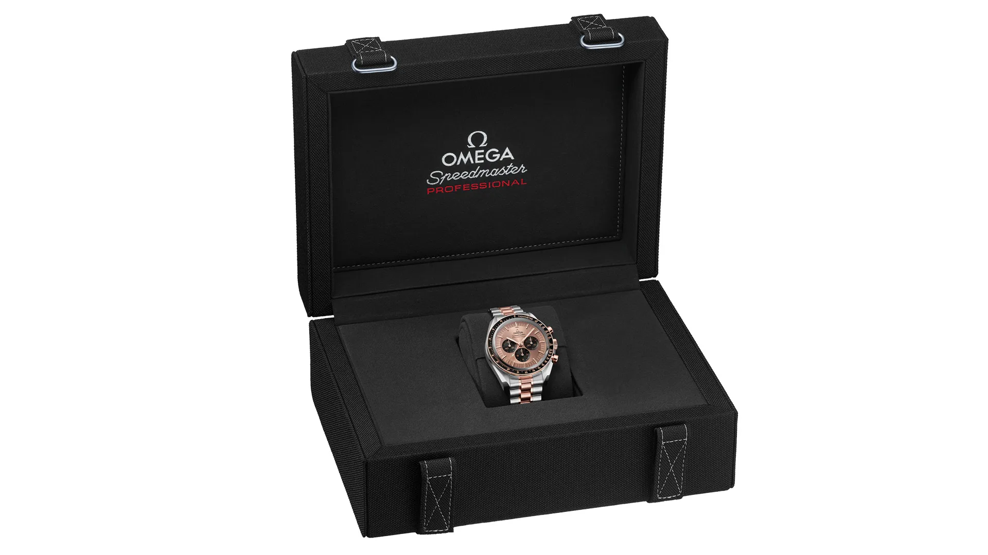 Omega gre v 80. leta s parom dvobarvnih Speedmaster Moonwatch Professional