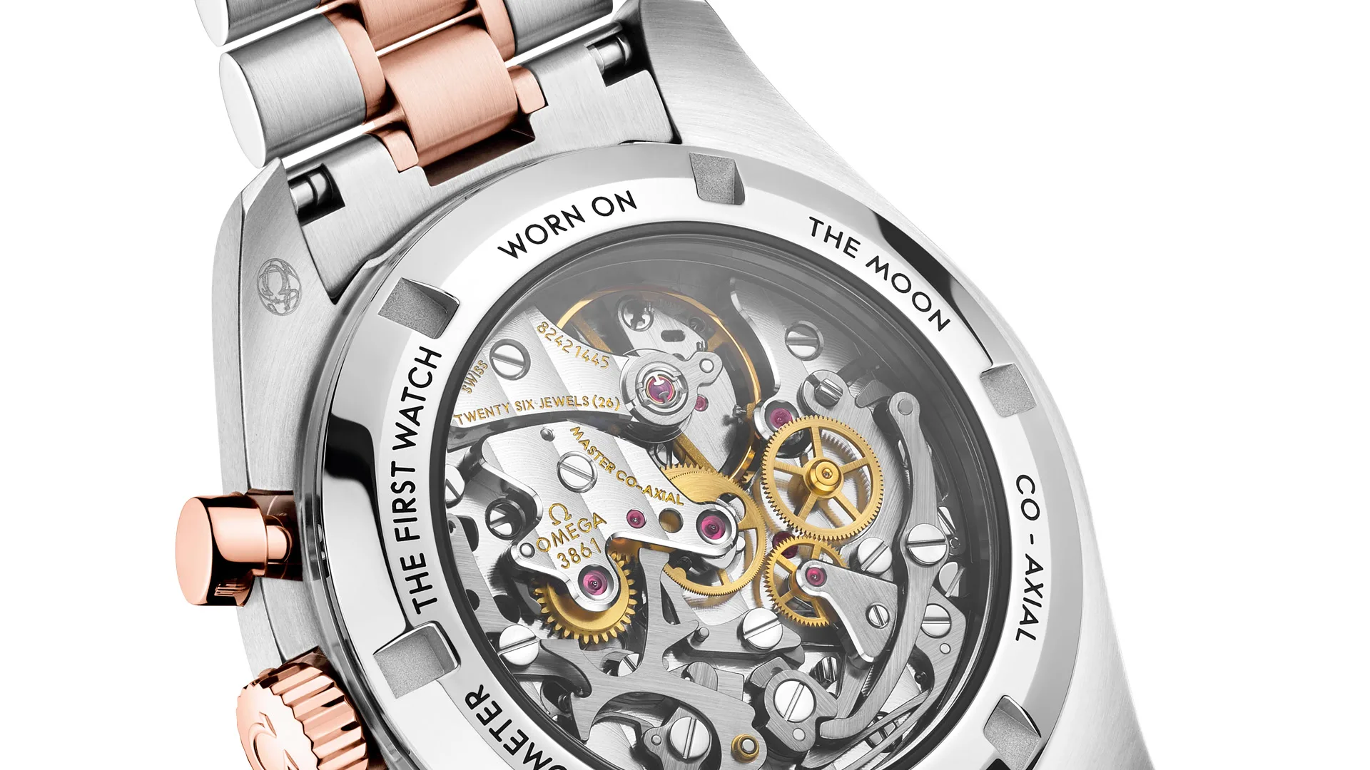 Omega gre v 80. leta s parom dvobarvnih Speedmaster Moonwatch Professional