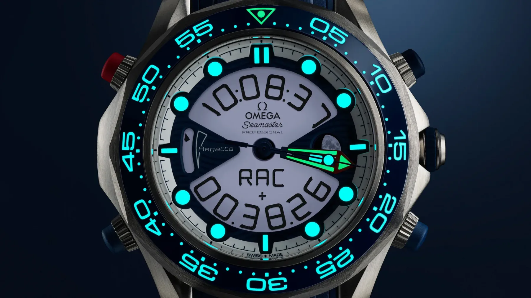 Omega Seamaster Regatta: Analogno-digitalna eleganca za 37. Pokal Amerike