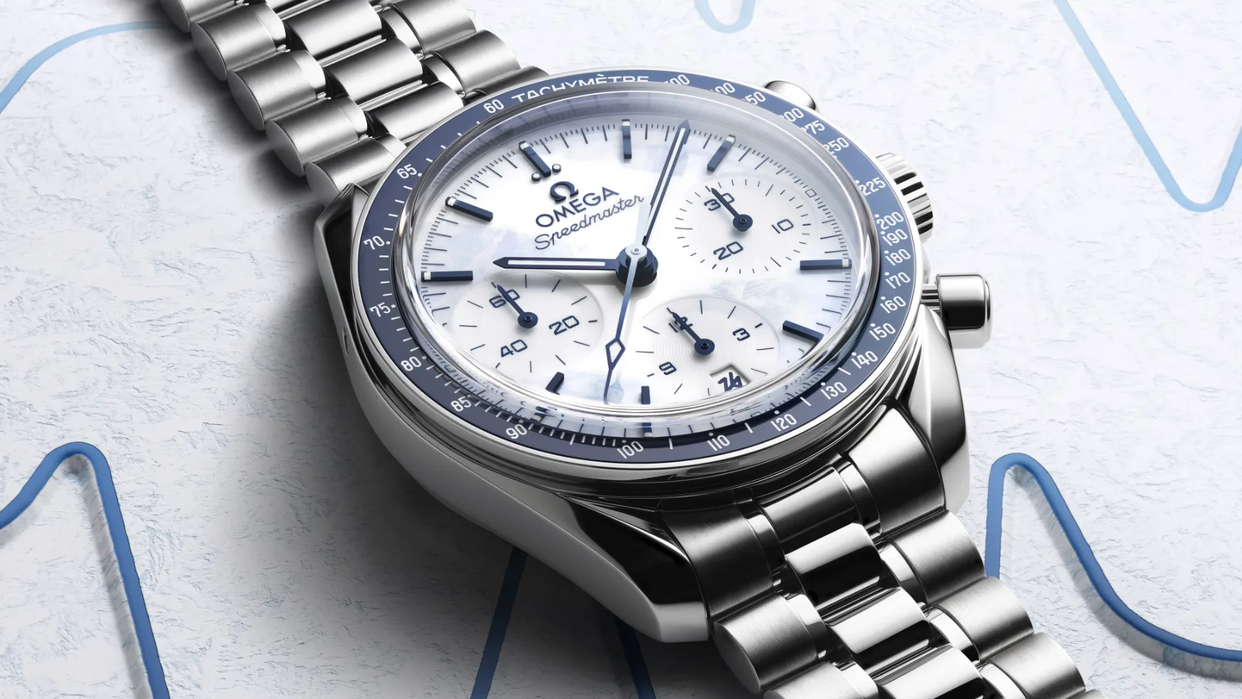Omega Speedmaster Milano Cortina 2026: Zimska olimpijska eleganca na vašem zapestju