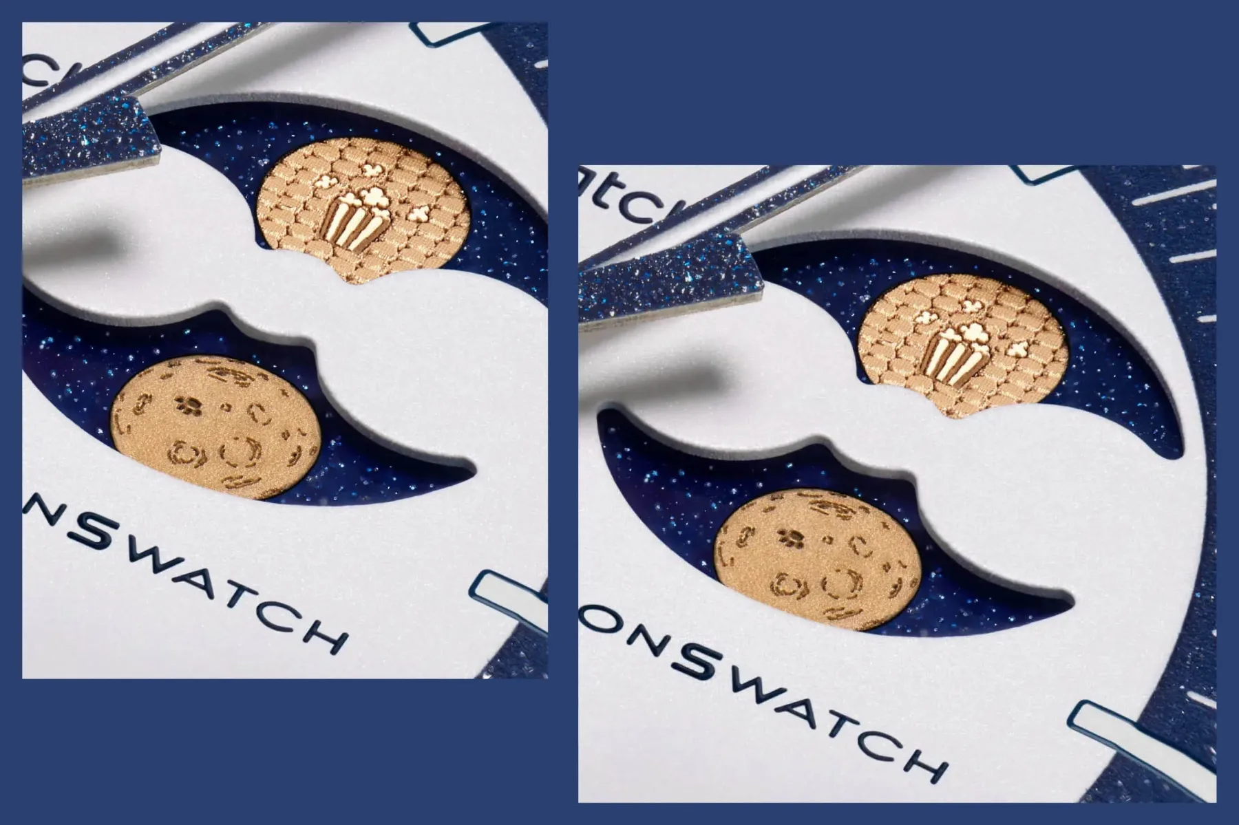 OMEGA X Swatch Mission to Earthphase Moonshine Gold MoonSwatch – Snoopy spet na Luni