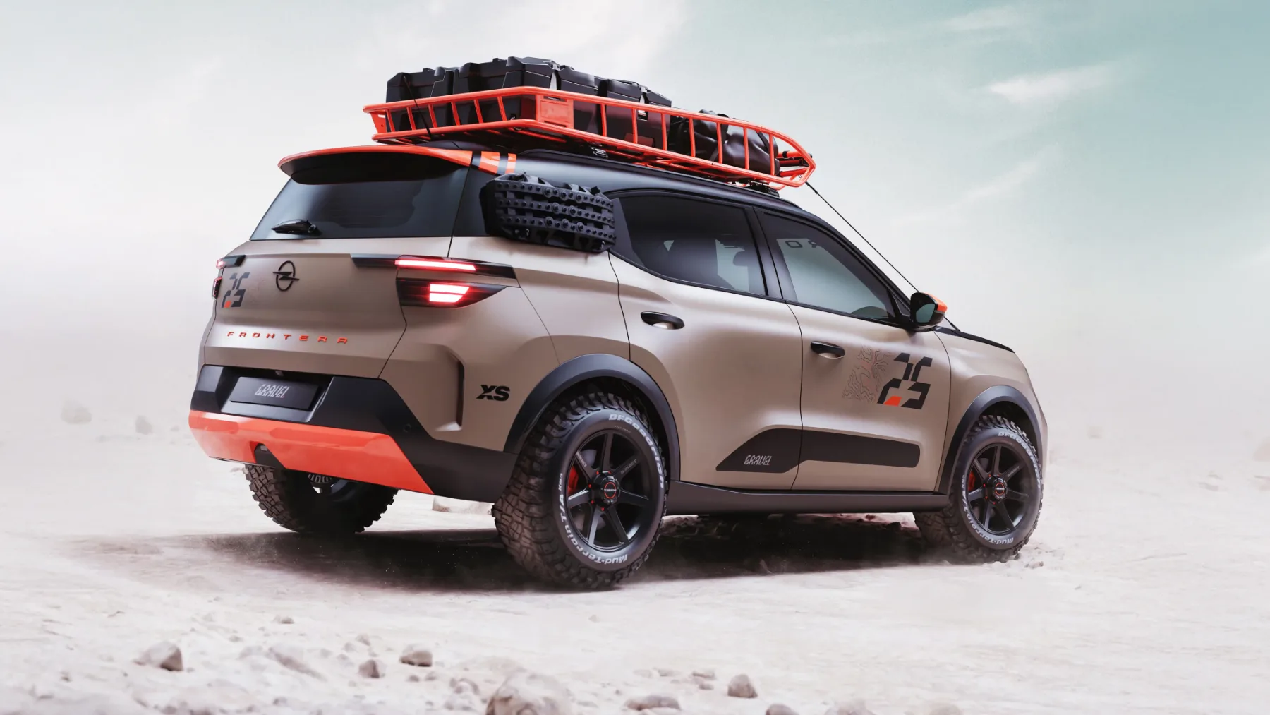 Opel Frontera GRAVEL: Električni SUV, ki se ne boji umazanije