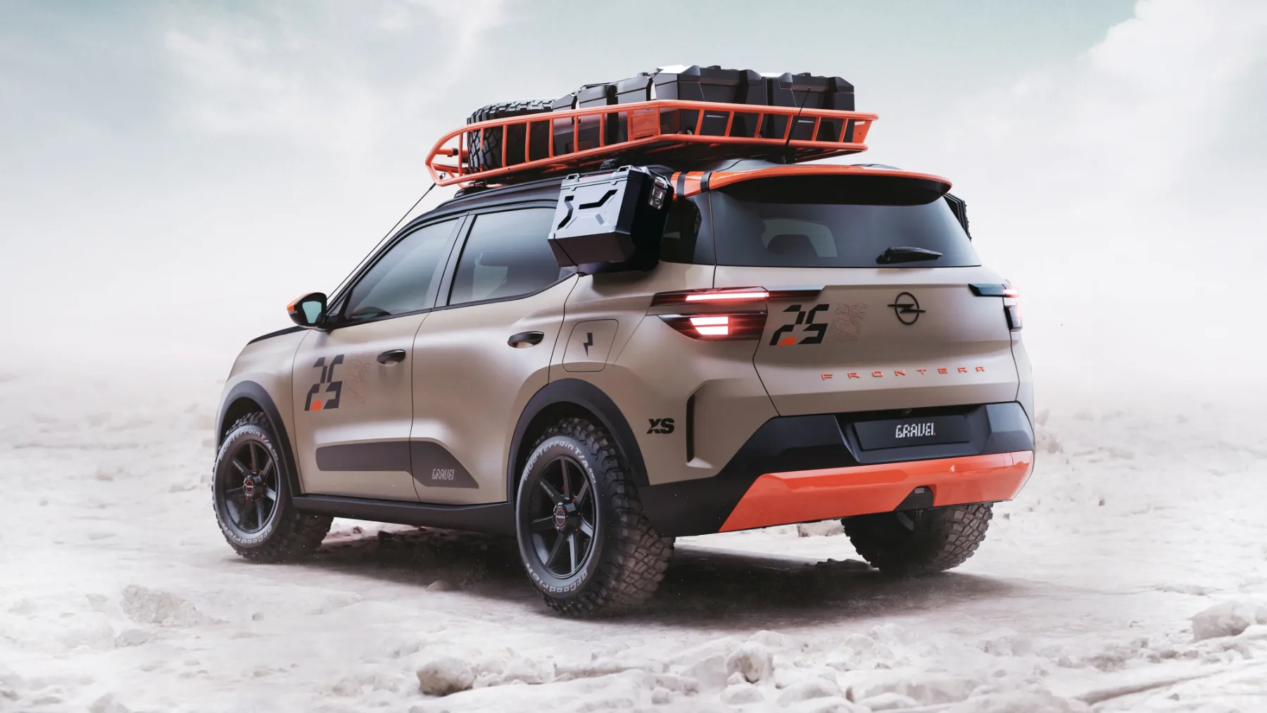 Opel Frontera GRAVEL: Električni SUV, ki se ne boji umazanije
