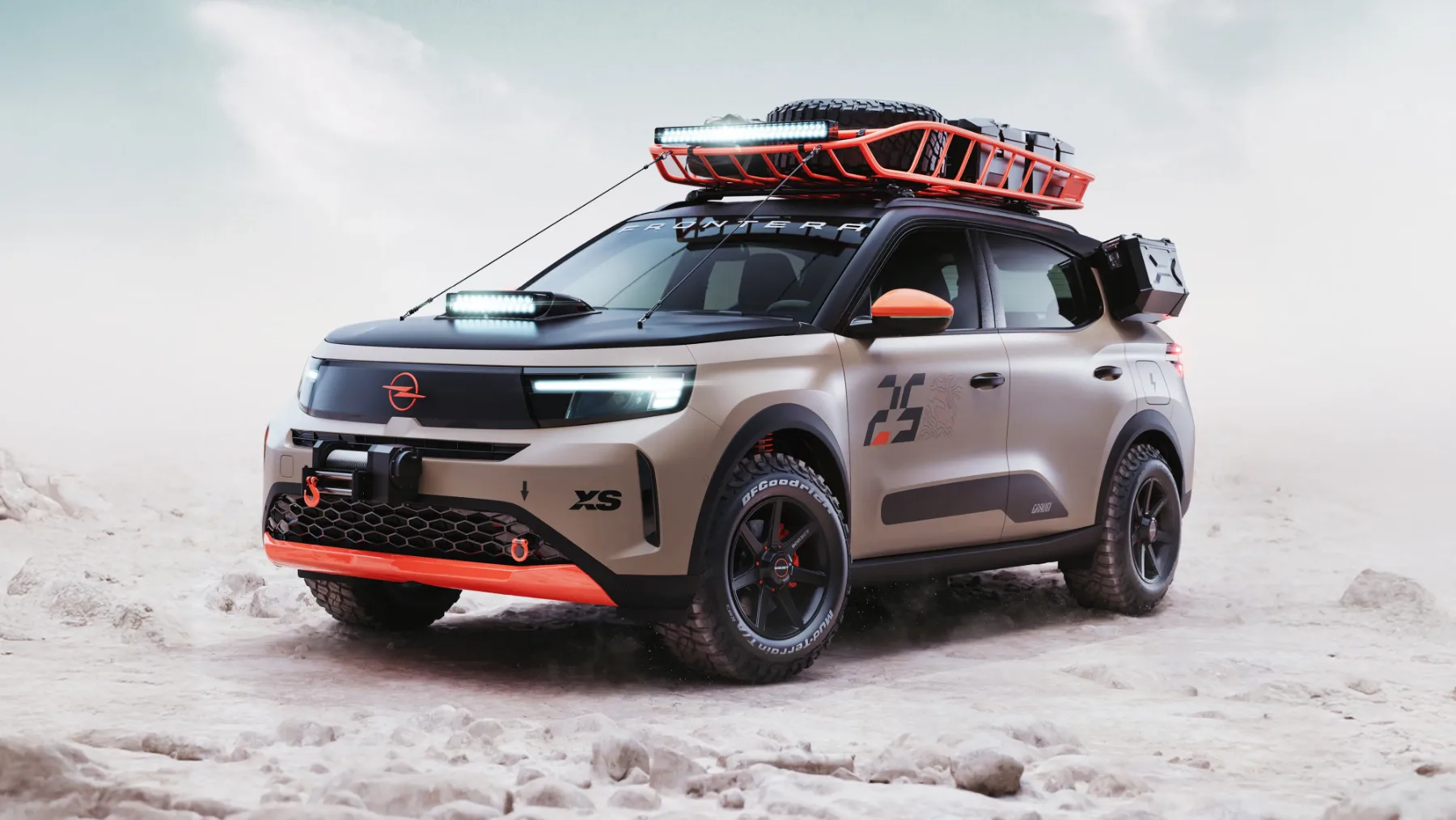 Opel Frontera GRAVEL: Električni SUV, ki se ne boji umazanije