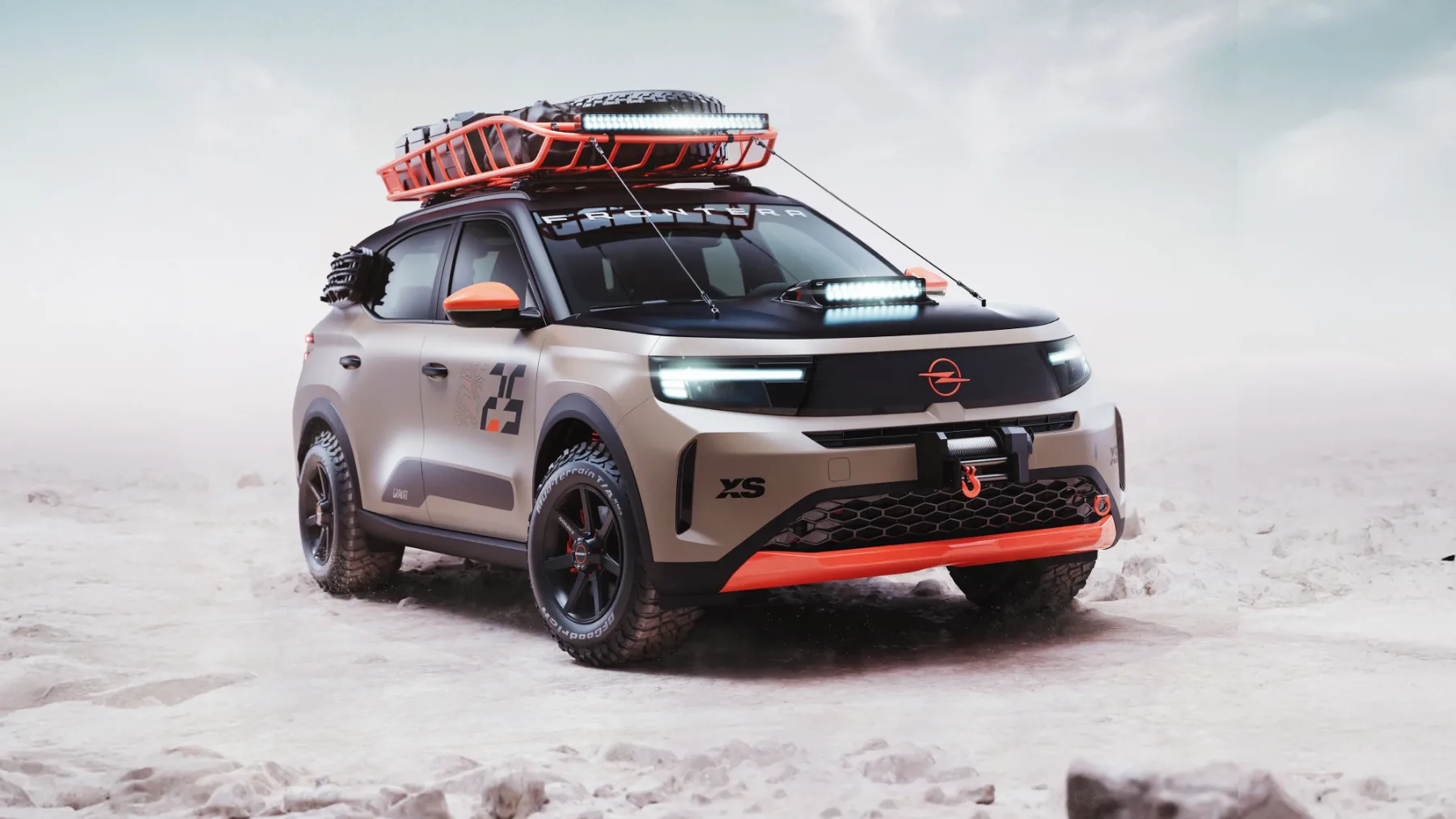 Opel Frontera GRAVEL: Električni SUV, ki se ne boji umazanije
