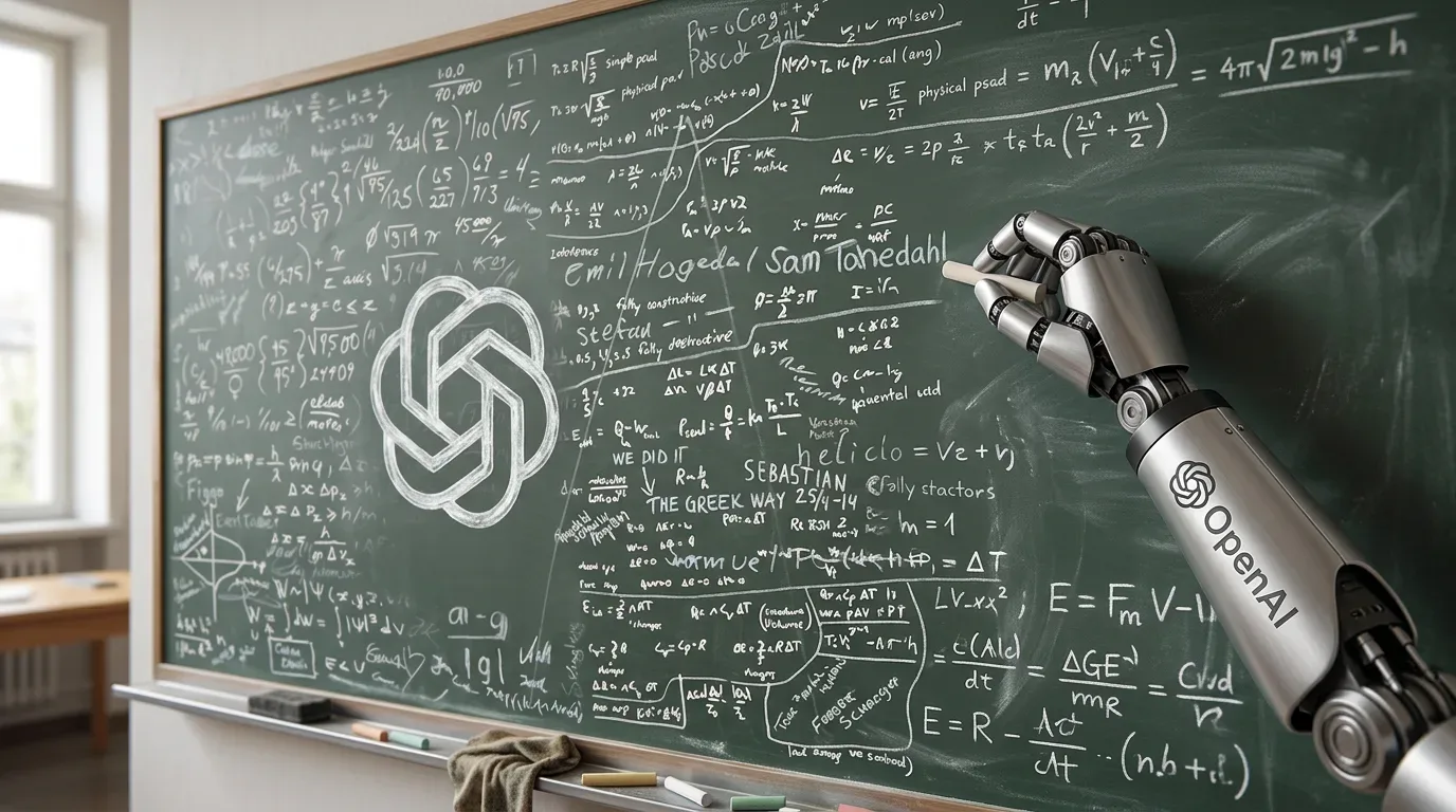 OpenAI napada kraljico znanosti: Umetna inteligenca ponudila prebojne rešitve za več kot 100 matematičnih ugank